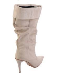 Resim Bambi Bej Kadın Çizme K03678062072 