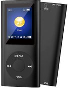 Resim JUNGLEE Mp3 Çalar Ses Kayıt Fm Radyo Sd Kart Girişli Mp4 Player 1.8 Inç Renkli Ekran 