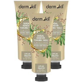 Resim Dermokil Kenevir Tohumu Yağlı El ve Vücut Kremi 30 ml x 3 Adet 