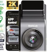 Resim 360+ G300H Pro 2K QHD ADAS Wifi + GPS 140° Geniş Açı Gece Görüşlü Akıllı Araç İçi Kamera Siyah 