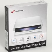 Resim LG Hıtachı- Gp50nw41 8x Dvd-rw Slım Harici Usb 2.0 Beyaz 