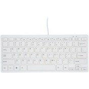 Resim Çikolata Düğmeli Usb Mini Klavye Masaüstü, Dizüstü Bilgisayar Kullanımı İçin Şık Ve Taşınabilir Klavye 