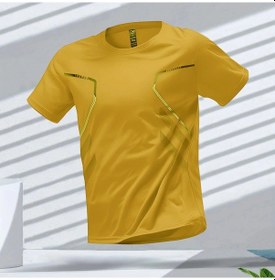 Resim Snapbuy Erkek Spor Tişörtü - Koşu, Egzersiz, Çabuk Kuruyan, Nefes Alabilir Kısa Kollu T-shirtmultı Multı 