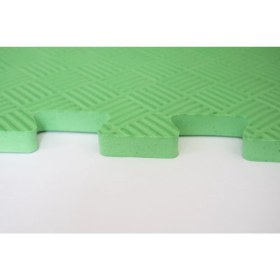 Resim Bermody 13 mm Kalınlık 100CM x 100CM Eva Spor Matı Yeşil Tatami 