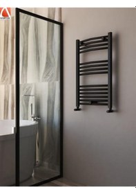 Resim Hazar Renkli Çelik Havlupan 400/800 (12 borulu ) Platin Krom 