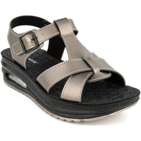 Resim Muya Reeves Air Max Taban Kadın Sandalet Çelik 36-40 001 