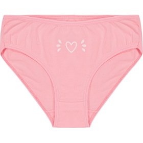 Resim Civil Girls Kalp 2-10 Yaş Kız Çocuk 2'li Külot - Standart / 4-5 Yaş 
