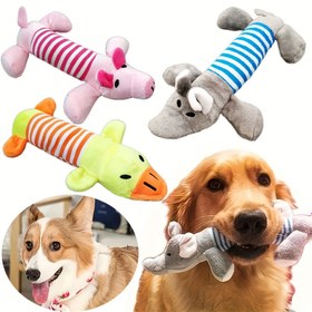 Resim 1 Adet/3'lü Pakette Evcil Hayvan Malzemeleri Komik Köpek Oyuncakları Peluş Kedi ve köpük ısırma sesli oynama aksesuarları İç Mekan Eğlencesi ile Hediyelendirme Çabuk Dayandığın Sessiz Etkiye sahip Orta Boy itler iç ıcacık 