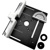 Resim BGA Freze tezgahı alüminyum 3’lü set freze tabanı yönlendirici plakası 