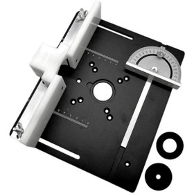 Resim BGA Freze tezgahı alüminyum 3’lü set freze tabanı yönlendirici plakası 