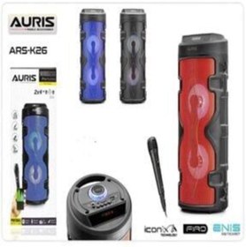 Resim AVRS Auris Ars-k26 Karaoke Mikrofonlu Bluetooth Hoparlör 