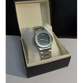 Resim Poedegar Erkek Kol Saati Gümüş Renk Quartz Eşref Tek Model Su Geçirmez 