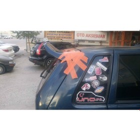 Resim Fiat Uno Spoon Spoiler - Uno Spoon Spoyler - Uno Bagaj Üstü Kanat 