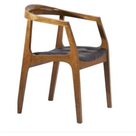 Resim Bengimobilya Sandalye Zus139 Tam Kolçak Model Suni Deri Döşeme Kayın Torna Re 