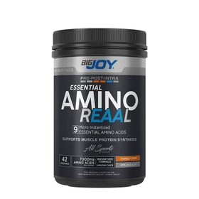 Resim BigJoy Sports Amino rEAAl Portakal 420g 