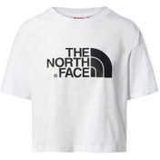 Resim Cropped Easy Tee Kadın T-Shirt - NF0A4T1R M Beyaz 