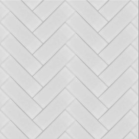 Resim Armada Çini 7x21 Cm Düz Beyaz Çini Seramik 