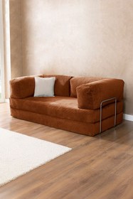 Resim Doqu Home Living Fonksiyonel Koltuk Jumbo Kiremit 