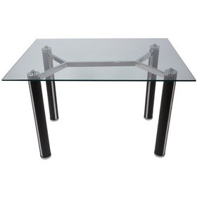 Resim Yulia Cam Yemek Masası 