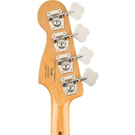Resim Squier 0374520506 Classic Vibe '70s Precision Bass Gitar (Siyah) | Akçaağaç Klavye Siyah P-Bass ve 70'ler Logosu 