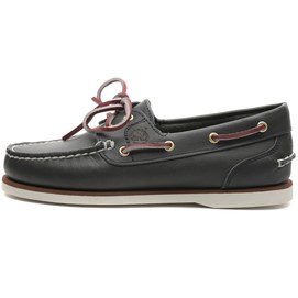 Resim Timberland B0723324841-r Classic Boat Amherst 2 Eye Boat Shoe Kadın Spor Ayakkabı Lacivert 