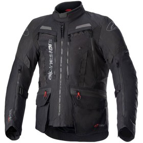 Resim Alpinestars Bogota Pro Drystar Korumalı Motosiklet Montu Siyah 