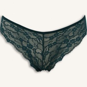 Resim DeFacto Fall in Love Dantel Brazilian Külot T3197AZ24AUGN465 Yeşil 