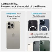 Resim Spigen Valentinus Magfit İphone Uyumlu 14, 13, 12 İçin Manyetik Cüzdan Kartlık 3 Kartlı Pu Brown 
