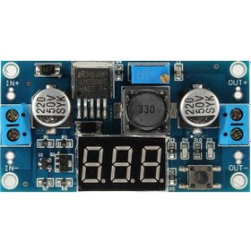 Resim Dc-Dc Regülatör Lm2596S Led Voltmetre Step-Down Max 3A 