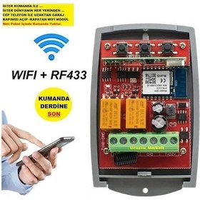 Resim Kumanda Modülü Dünyanın Her Yerinden Cep Telefon Ile Açıp-kapatır 