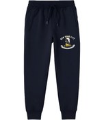 Resim New York City Baskılı Çift Cepli Erkek Çocuk Jogger Eşofman Altı Lacivert 