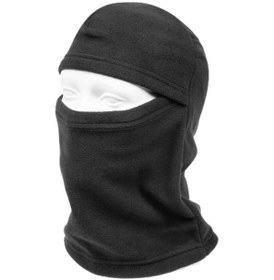 Resim Siyah Renk Polar Balaklava Model Kar Maskesi Siyah 