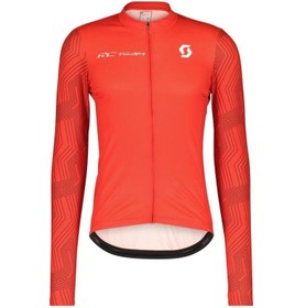 Resim SCOTT RC TEAM 10 LS UZUN KOL FORMA FIERY RED/WHITE/S 