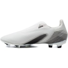 Resim Adidas X Ghosted .3 Laceless Fg/ag Çocuk Krampon Eg8151 Beyaz 