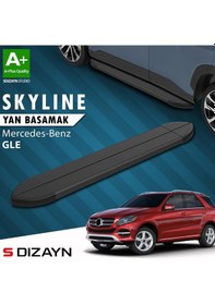 Resim Mercedes Gle W166 Skyline Siyah Yan Basamak 193 Cm 2012-2019 A+ Kalite 