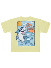 Resim Civil Boys Vacay Mood 2-5 Yaş Tişört - Sarı - Açık Sarı / 5-6 Yaş 