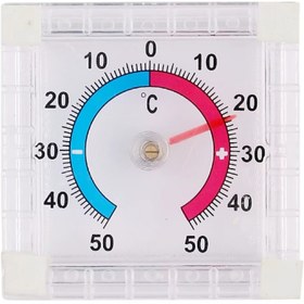Resim Mersi SHOP Bimetalik Yapışkanlı Kare Termometre -50°c 50°c Isı Ölçer Seralar Için Pratik Sıcaklık Göstergesi 