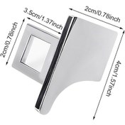 Resim Jokmae Otomatik Güvenlik Kemeri Kilidi Metal Uyumlu Tüm Araçlar İçin Alarm Engelleme Ve Slot Koruması Parçası Siyah 