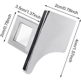 Resim Jokmae Otomatik Güvenlik Kemeri Kilidi Metal Uyumlu Tüm Araçlar İçin Alarm Engelleme Ve Slot Koruması Parçası Siyah 