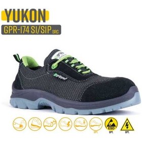 Resim Gripper İş Ayakkabısı - Yukon Gpr-174 S1 Black-Green 
