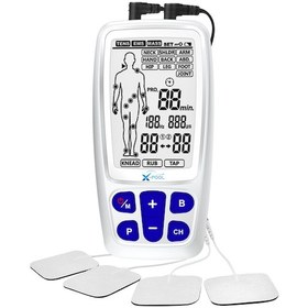 Resim X Pool R-C4A Bataryalı Şarj Edilebilir, Tens+Ems+Masaj Cihazı 