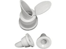 Resim Qniay Lavabo Koku Giderici Çek Valfli Lavabo Gider Adaptör Conta Koku Önleyici Pratik Montaj 