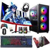 Resim Turbox TX5120 i5-7400 16 GB 512 GB SSD RX560 23.6" Curved Free Dos Masaüstü Bilgisayar 