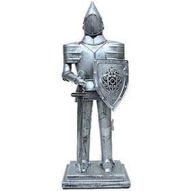 Resim Dekoratif Metal Şövalye Biblo 