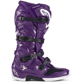 Resim Alpinestars Tech 7 Kros Motosiklet Botu Mor 