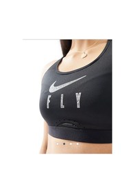Resim Nike Swoosh Fly Bra Ndd Sport Büstiyer Siyah 