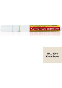 Resim Ral 9001 Krem Beyaz Tam Örtücü Rötuş Kalemi Tam Örtücü Rötuş Kalemleri-12326 