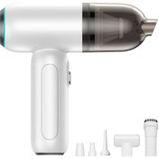 Resim Ximistore9 "taşınabilir Çift Fonksiyonlu Araç Ve Ev Vakum Makinesi - 58000 Rpm, Led Işıklı" 