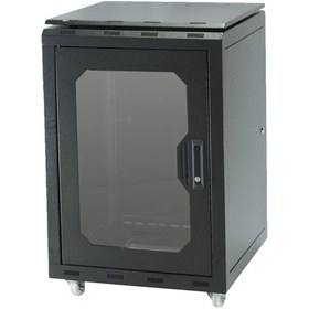 Resim Eska 16U 19 Inch Duvar Tipi Rack Kabin 600X600Mm Eco 