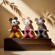 Resim 1 Adet Disney Temalı Klasik Tasarım, Sonsuz Aşk Mickey ve Minnie Kalp Şeklinde Masa Süsü – Sevgililer Günü, Yıldönümleri ve Düğünler İçin İdeal 